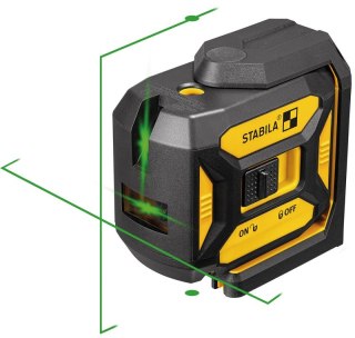 Laser krzyżowo-pionujący STABILA LAX 320G 5- częściowy zestaw