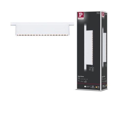Oprawa na szynoprzewód URail ZELOS LED 3-STEP DIM 10W 1050lm IP20 3000K 230V biały RAL 9003 / aluminium