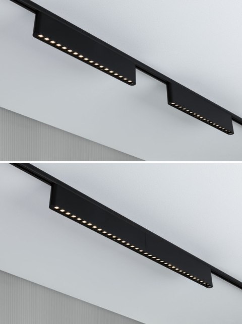 Oprawa na szynoprzewód URail ZELOS LED 3-STEP DIM 10W 1050lm IP20 3000K 230V czarny matowy / aluminium