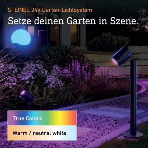 Oprawa ogrodowa wbijana SPOT GARDEN LED nightmatic 7,84W 363lm 1800-4000K RGBWW IP65 IK03 24V antracyt / aluminium