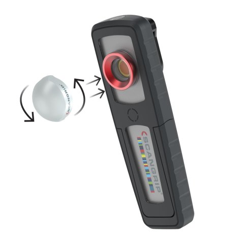Dyfuzor rozpraszający światło lamp roboczych SCANGRIP DIFFUSER SMALL 03.5778 do SUNMATCH 4 i MINIMATCH (4 szt. w zestawie)