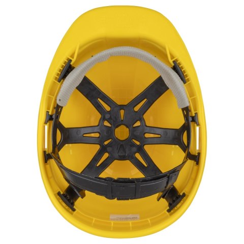Kask ochronny Wolfcraft - żółty