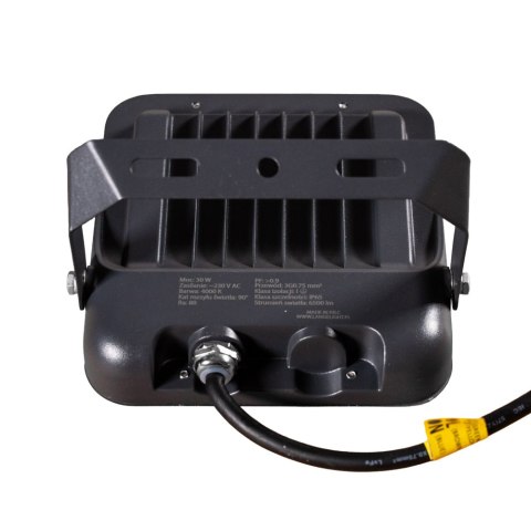 Naświetlacz MIZAR LED 30W 3600lm 4000K IP65 230V antracyt / aluminium