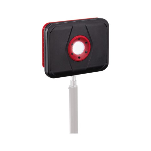 Naświetlacz roboczy akumulatorowy LED DIM 5W USB 440lm IP65 6500K DC5V czarno / czerwony tworzywo sztuczne