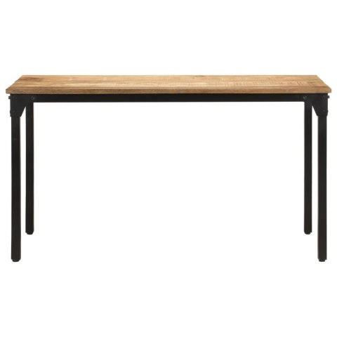 Stół jadalniany, 140 x 70 x 76 cm, surowe drewno mango