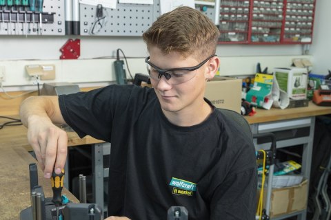 Korekcyjne okulary ochronne +2,0 Wolfcraft ,CE