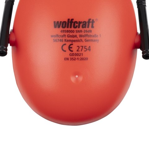 Nauszniki ochronne Wolfcraft - Compact, 26 db