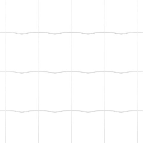 Ogrodzenie z słupkiem Srebrny 1,2 x 25 m Stal