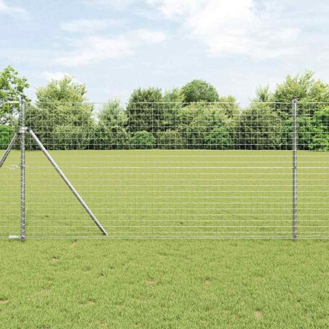 Słupek ogrodzeniowy. 52 pcs Szary 3,2 x 3,2 x 150 cm