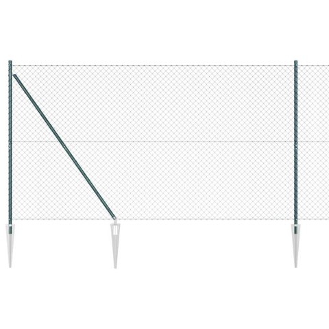 Słupek ogrodzeniowy. Zielony 1,5 x 25 m (siatka 60 x 60 mm)