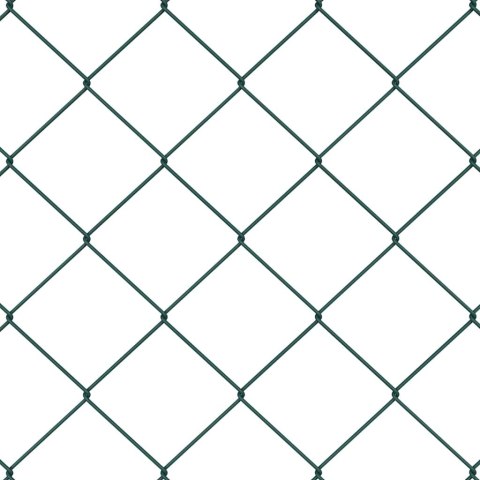 Słupek ogrodzeniowy. Zielony 1,5 x 25 m (siatka 60 x 60 mm)