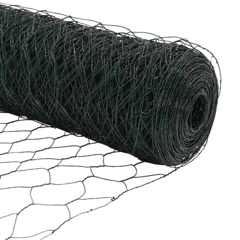 Słupek ogrodzeniowy. Zielony 100 x 0,4 m (siatka 50 mm)
