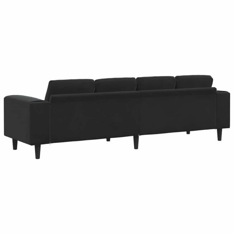 Sofa do salonu Czarny 250 x 77 x 76 cm