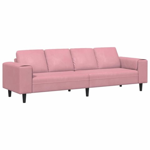 Sofa do salonu Różowy 250 x 77 x 76 cm