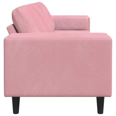 Sofa do salonu Różowy 250 x 77 x 76 cm