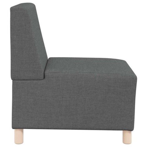 Modułowa sofa bez podłokietników 3 pcs Ciemnoszary