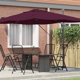 Parasol plażowy Bordeaux Czerwony 351 x 250 x 260 cm