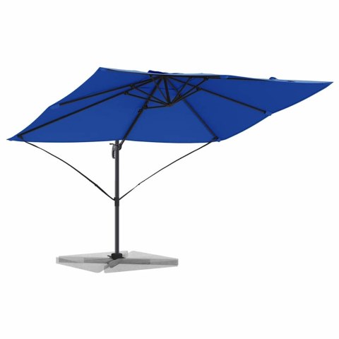 Parasol plażowy Niebieski azur 351 x 250 x 260 cm