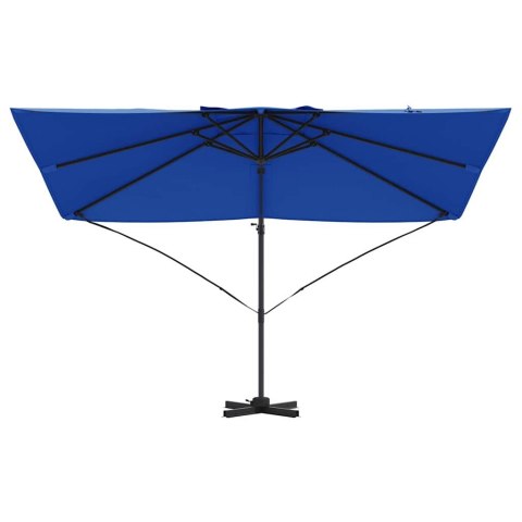 Parasol plażowy Niebieski azur 351 x 250 x 260 cm