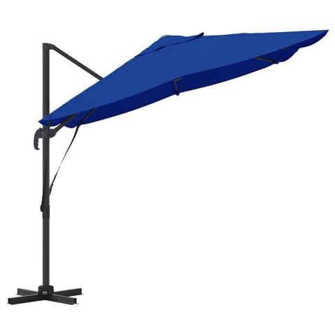 Parasol plażowy Niebieski azur 351 x 250 x 260 cm