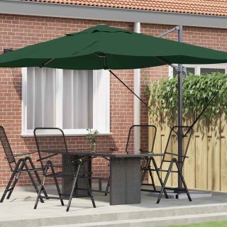 Parasol plażowy Zielony 351 x 250 x 260 cm