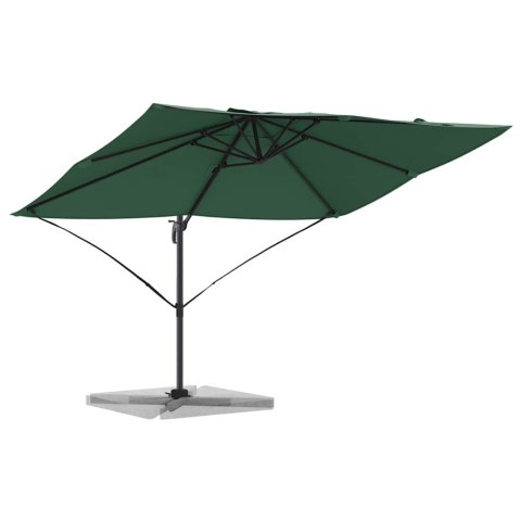 Parasol plażowy Zielony 351 x 250 x 260 cm