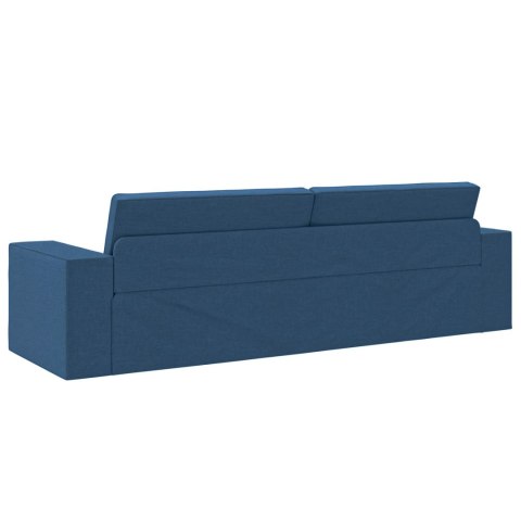 Sofa Bed Granatowy 245 x 78 x 77 cm tkanina