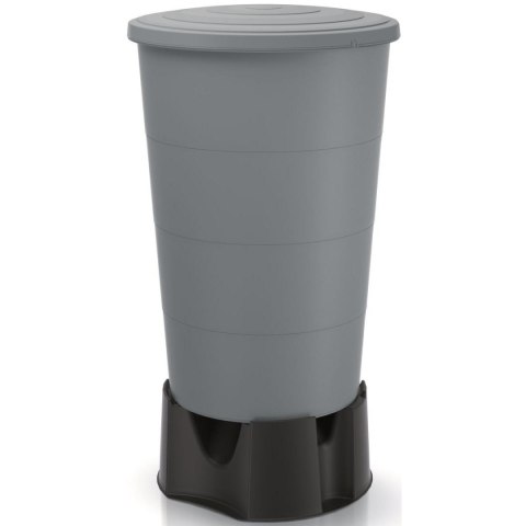 ZBIORNIK POJEMNIK NA WODĘ DESZCZÓWKĘ SMOOTH 160L SMOOTH GRAY