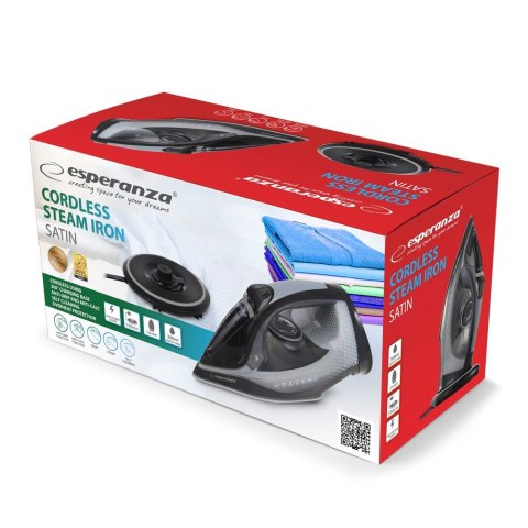 ESPERANZA ŻELAZKO PAROWE BEZPRZEWODOWE SATIN CERAMIC EHI011