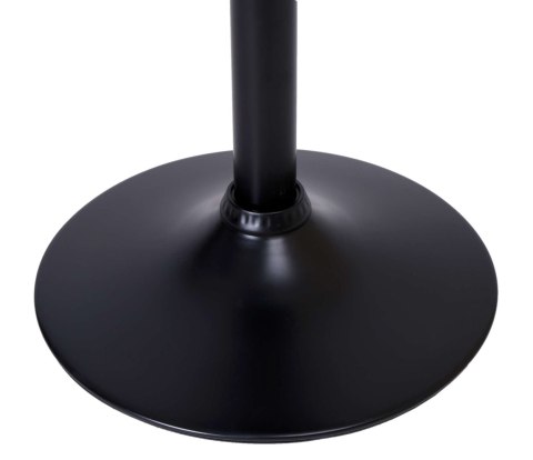 Krzesło barowe GRAPPO BLACK zielone VELVET