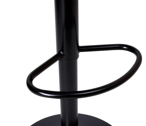 Krzesło barowe GRAPPO BLACK zielone VELVET