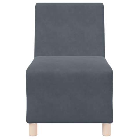 Modułowa sofa bez podłokietników 3 pcs Ciemnoszary