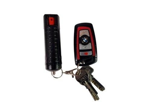 Gaz pieprzowy GUARD ProKey 20 ml żel + zbijak szyb, brelok do kluczy i kliips do pasa (YC-10015)