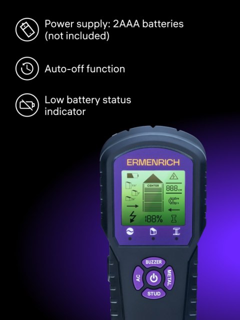Detektor kołków Ermenrich Ping SM60