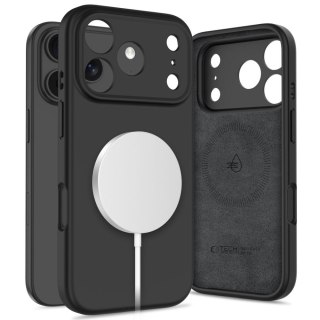 Etui case plecki na iPhone 17 Pro MagSafe Silicone - czarne