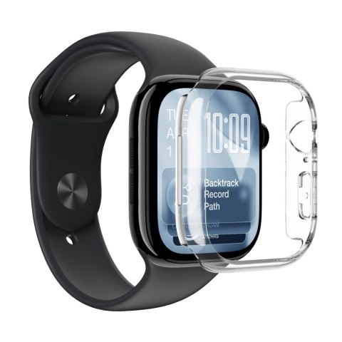 Etui ochronne na zegarek Apple Watch Series 11 46mm Minimal - przezroczyste