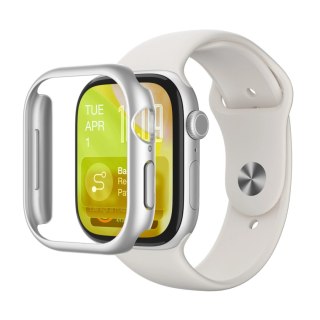 Etui ochronne na zegarek Apple Watch Series 11 46mm Minimal - srebrne