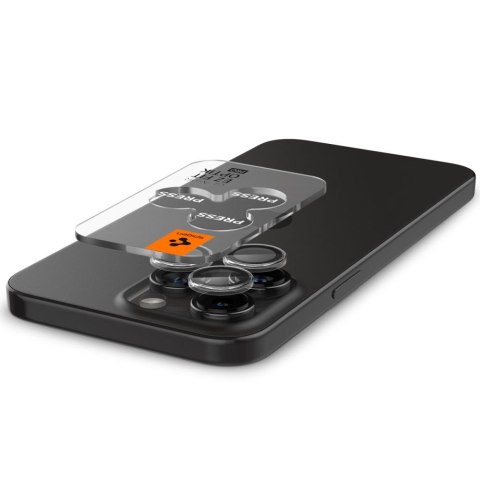 Osłona aparatu na iPhone 15 Pro / 15 Pro Max / 16 Pro / 16 Pro Max Glas.tR EZ Fit Optik Pro - 2 szt.