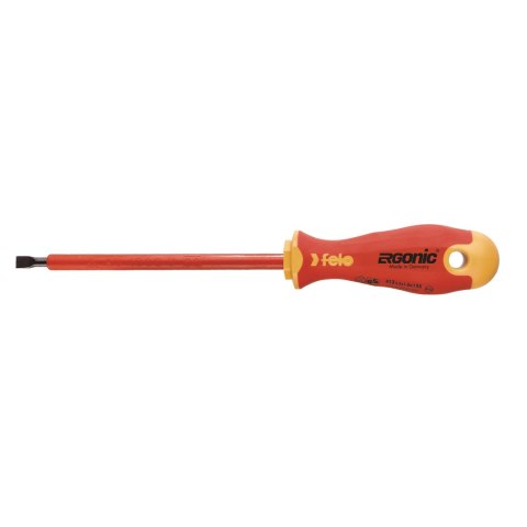 Wkrętak płaski 8,0 x 1,2 FELO - Ergonic VDE