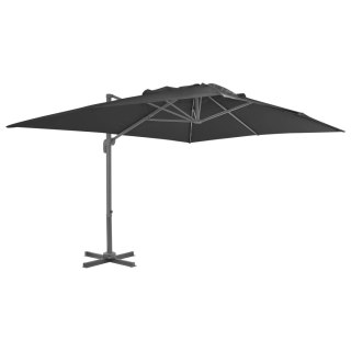 Parasol ogrodowy z przenośną podstawą, antracytowy
