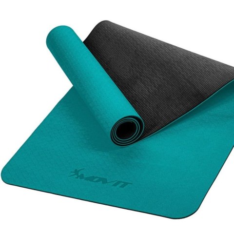 Mata do jogi fitness antypoślizgowa 190×100×0,6cm, zielona