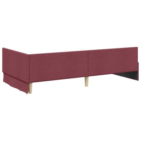 Rama Łóżka Narożnego z Materacem Inny 2 pcs Szary tkanina
