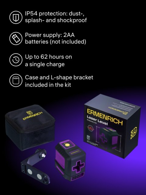 Poziomica laserowa Ermenrich BASE LT10