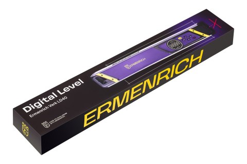 Poziomica cyfrowa Ermenrich Verk LD40 z laserem
