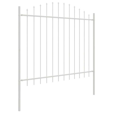 Ogrodzenie Ogrodowe 8 pcs Biały 170 x 165 cm