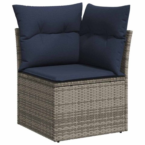 Zestaw Sof na Ogród z poduszką 7 pcs polirattan