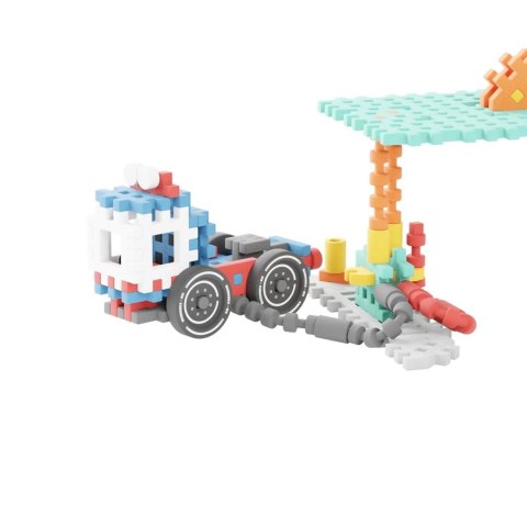 MARIOINEX Klocki Mini Waffle City Stacja paliw, 148 elementów