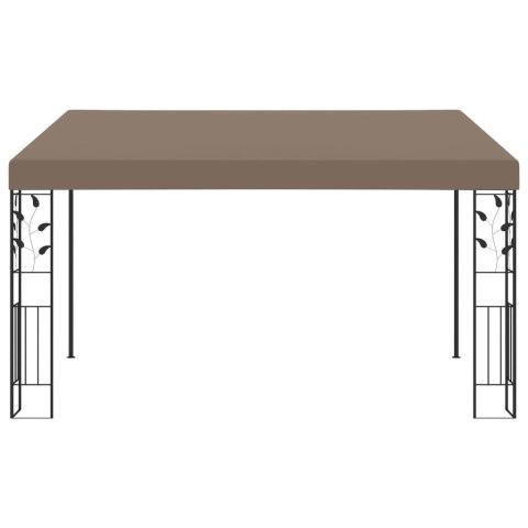 Altana przyścienna, 4 x 3 x 2,5 m, taupe