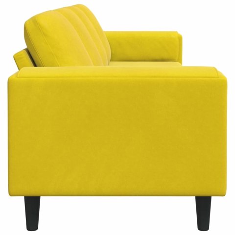 Sofa do salonu Żółty 250 x 77 x 76 cm