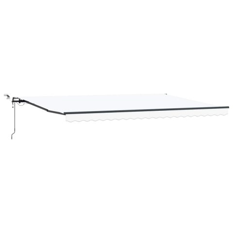 Tkanina Zadaszenia z Biały 500 × 350 cm Poliester